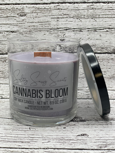 Cannabis Bloom - Soy Wax Candle