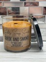 Suede & Smoke - Soy Wax Candle