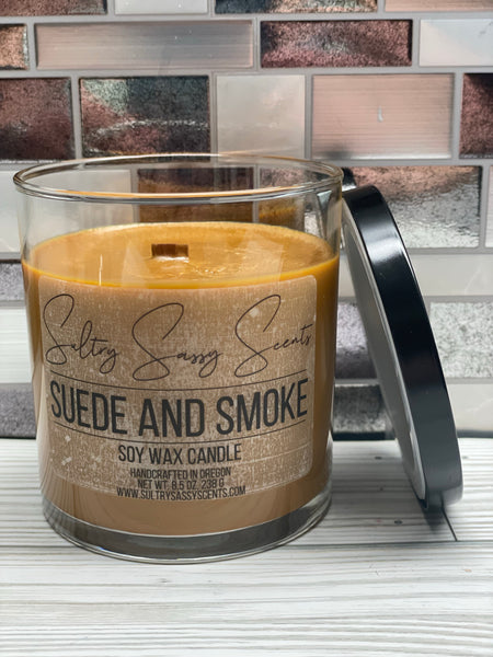 Suede & Smoke - Soy Wax Candle